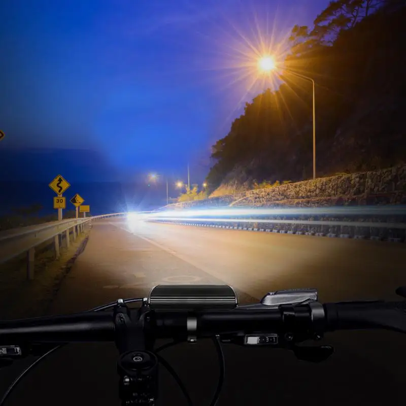 

Bike Front Lights Durable Aluminum Alloy Highlight Usb Charging Night Riding Flashlight Bicycle Light Bicycle Headlight