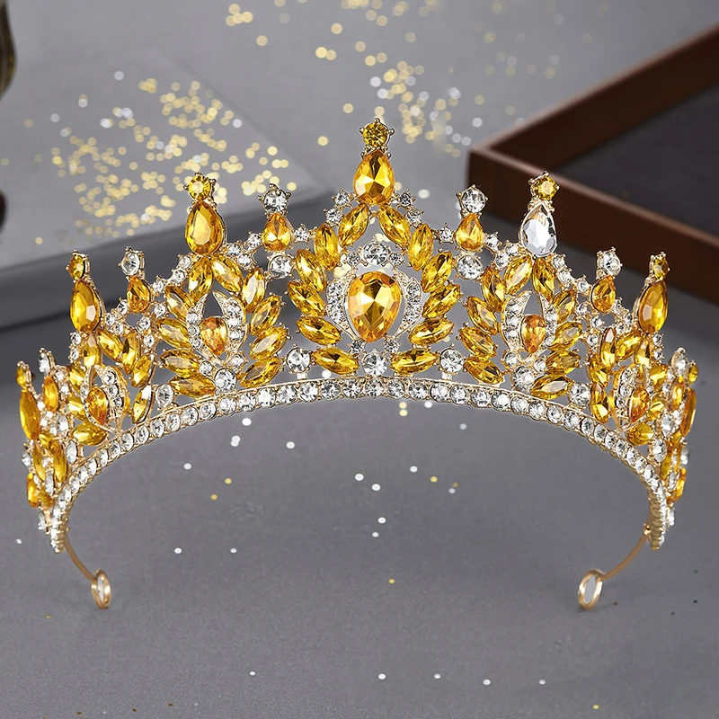 Черные фиолетовые диадемы и короны в стиле барокко для женщин диадема свадебные