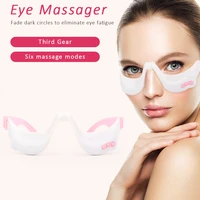 3d smart vibration eye massager eye care instrumen heating relieves fatigue and dark circles eye care massager usb rechargeable