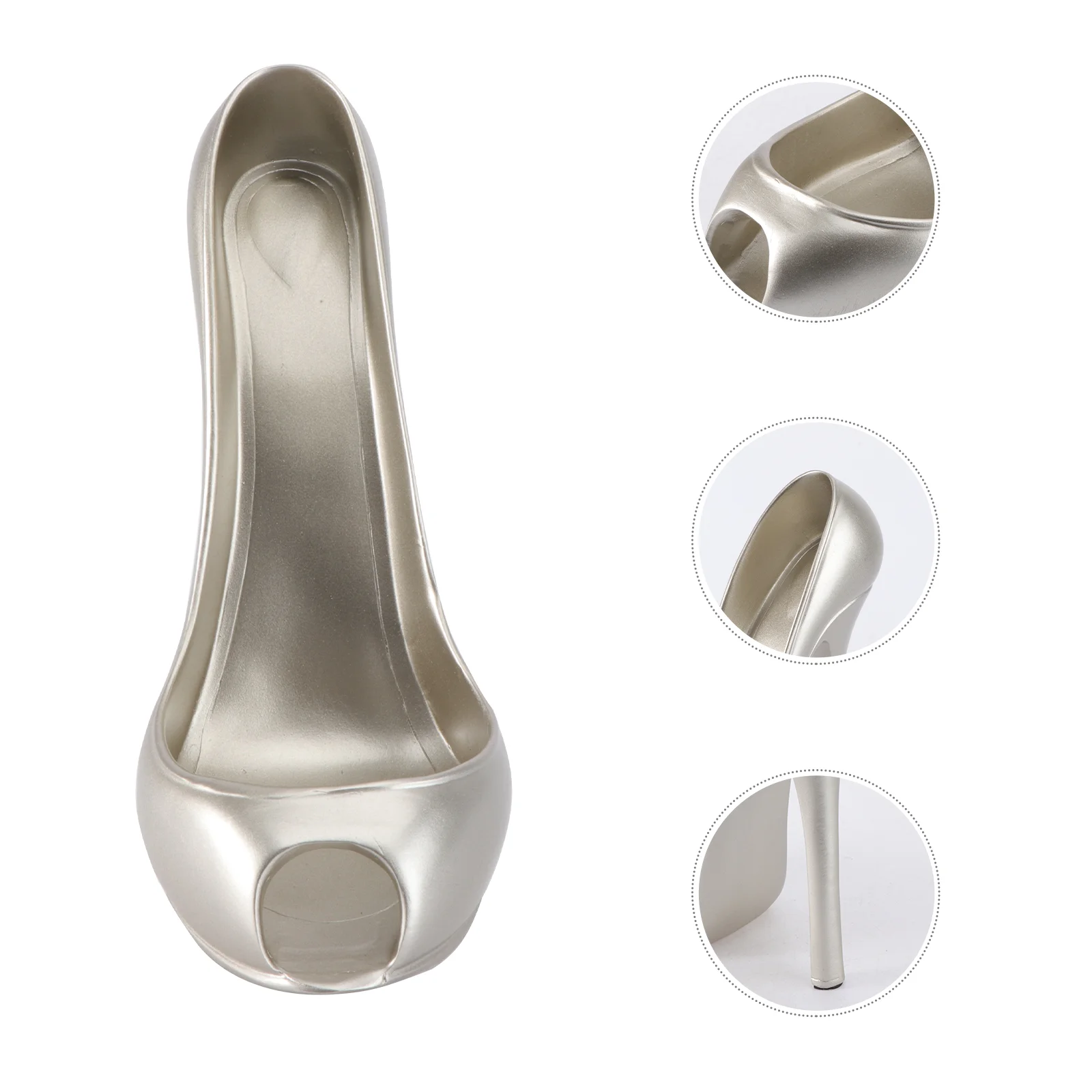 

1pc Bottle Holder Convenient Portable Practical High Heel Bottle Holder Resin Rack for Home Indoor Living Room