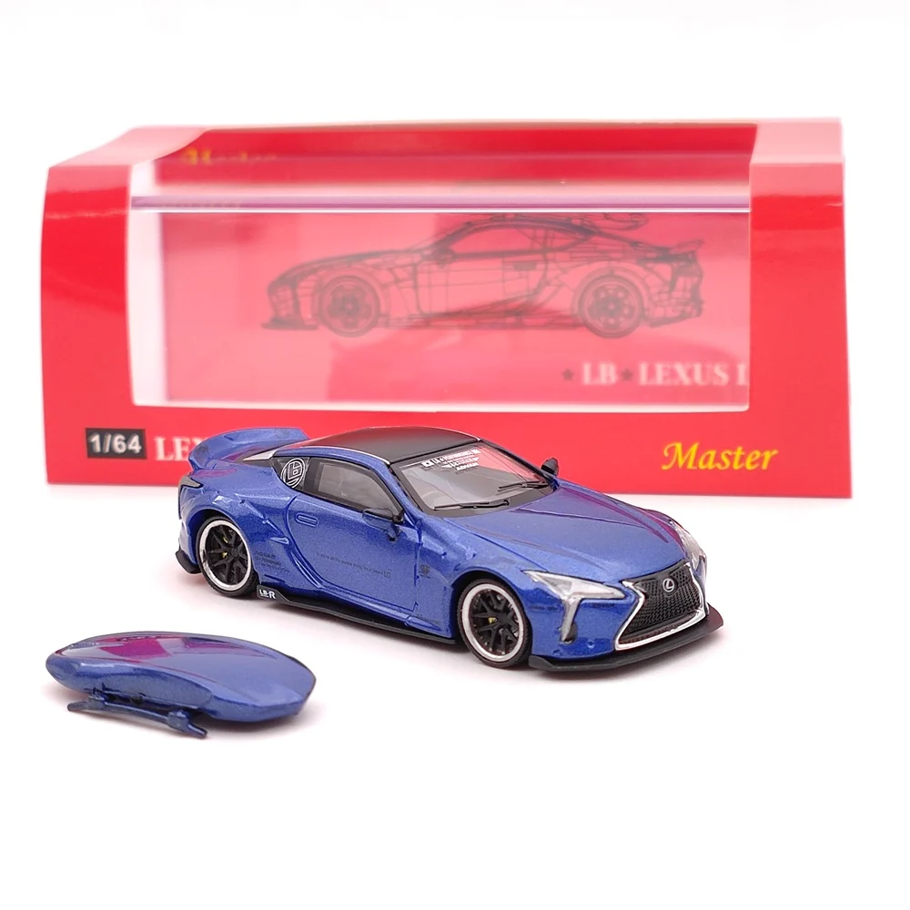 Модель Master 1/64 для путешествий Lexus LBWK LC500 литая игрушка под давлением - купить по
