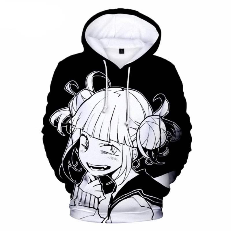 

Himiko Toga Hoodie Men Women Fashion Casual 3d Printed Hooded Sweatshirts 2020 New Anime My Hero Academia Cosplay Pullovers