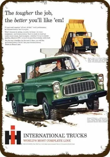 

Металлическая табличка International B-120 4x4 Pickup