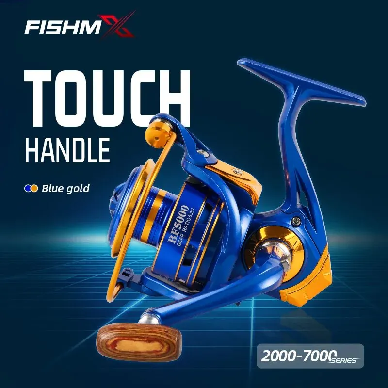 Высокоскоростная Рыболовная Катушка Металлическая Шестерня Спиннинговое