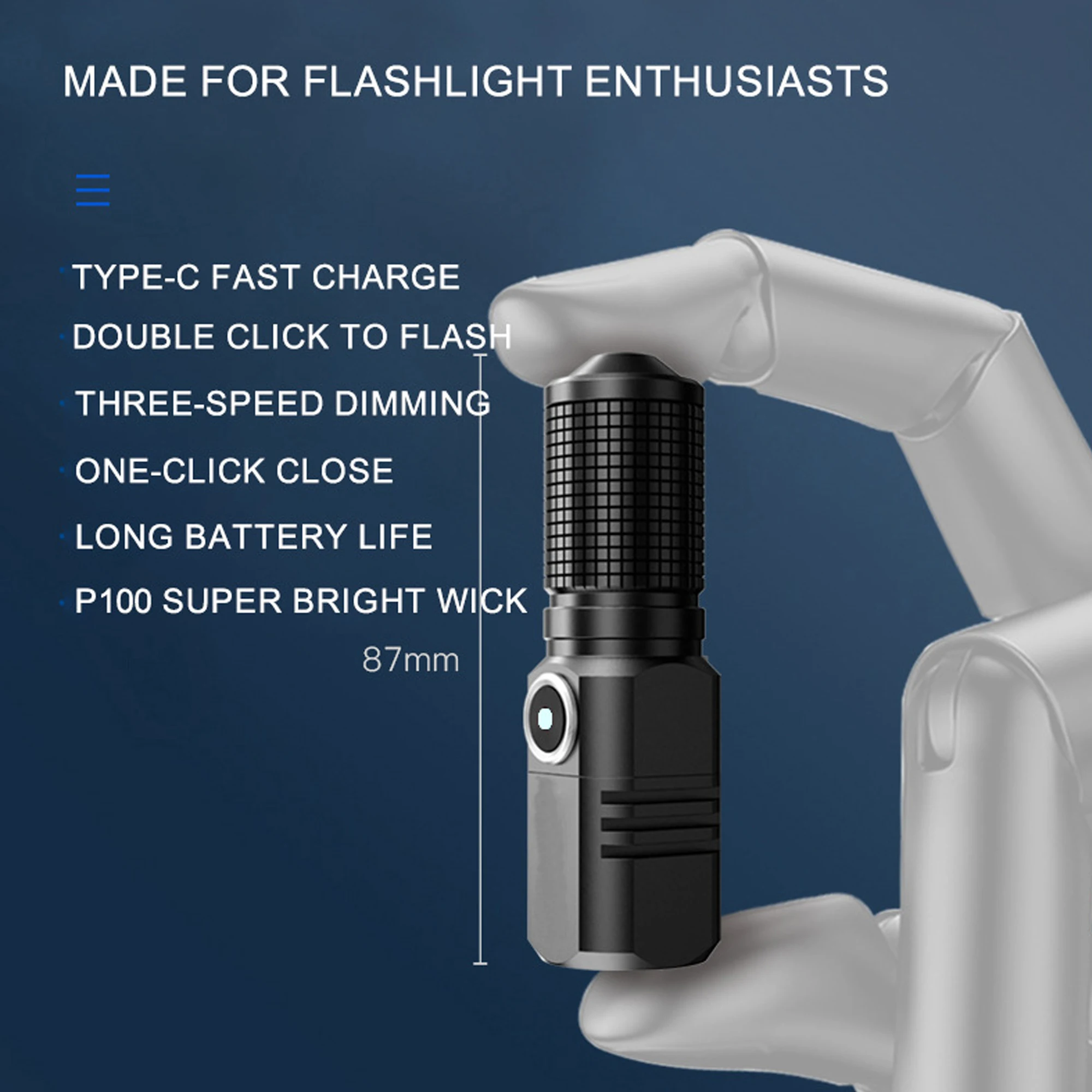 

Мини-фонарик для путешествий, внешнее оборудование для фотосъемки
