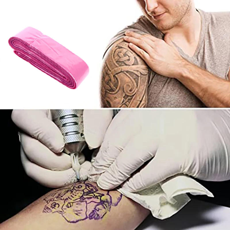 100шт./пакет Одноразовые пакеты для защиты клип-корда для татуировки, аксессуары для машинки и ручки, накладки, медицинский пластик, предотвращающие аллергию.