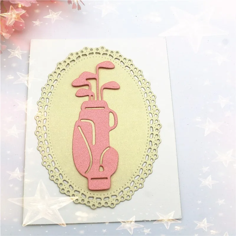

Metal Steel Golf Clubs Embossing Die Cut Stencils DIY Scrapbooking Decorative Cutting Machine