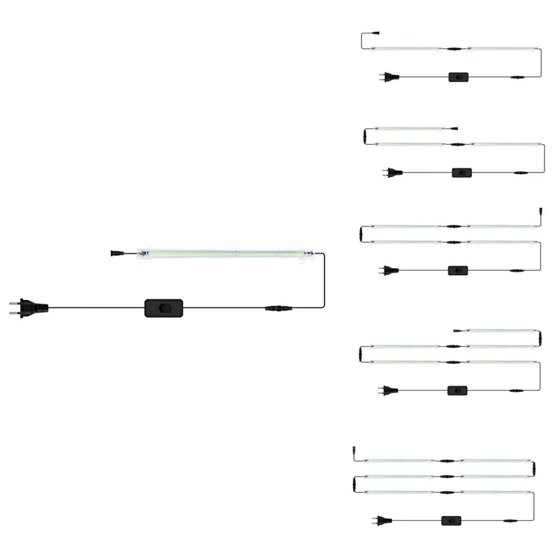 

Светодиодная лента полного спектра для выращивания растений, 30 см