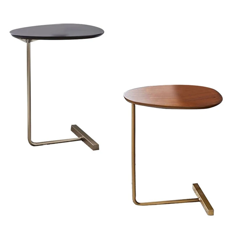 

Solid Wood Coffee Table Bedside Sofa Table Home Furniture Living Room Wrought Iron Kitchen Mini Desk Wall Table