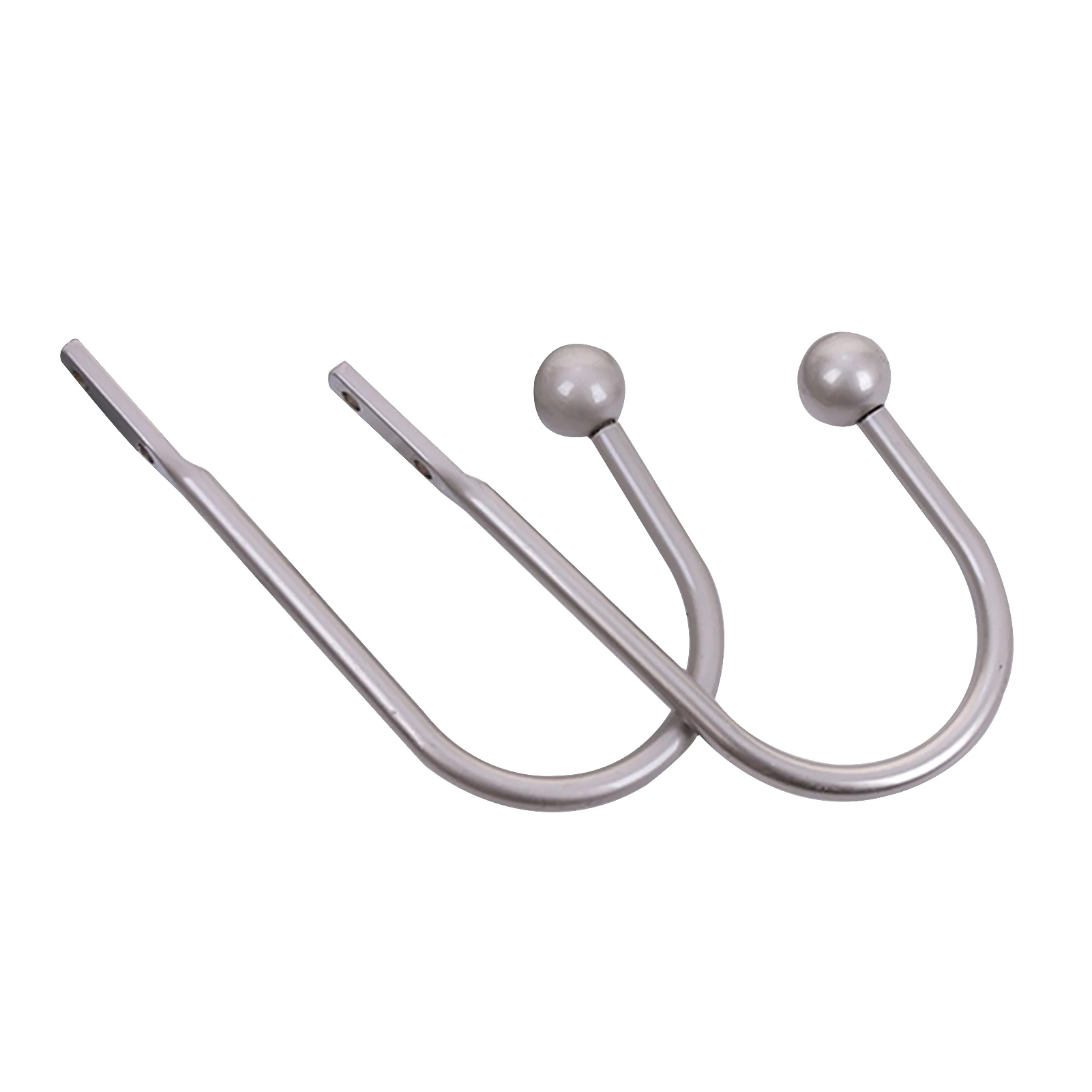 

2pcs Window Home Decor Drapery Hardware Modern Hook Tiebacks U Shaped Hanging Clothes Heavy Duty Curtain Holdback Wall Mounted
