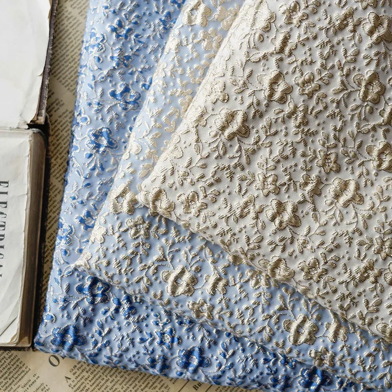 45x140 см окрашенная в пряжу рельефная золотистая Серебристая стандартная жесткая