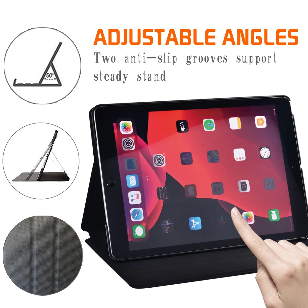 Чехол для Apple IPad 9-й 8-й 7-й/Air 5 4 3 2 1/Mini 1/2/3/4/5/Pro 9 7 &quot10 5" 11 "/iPad 2/3/4 Gen-ударопрочный