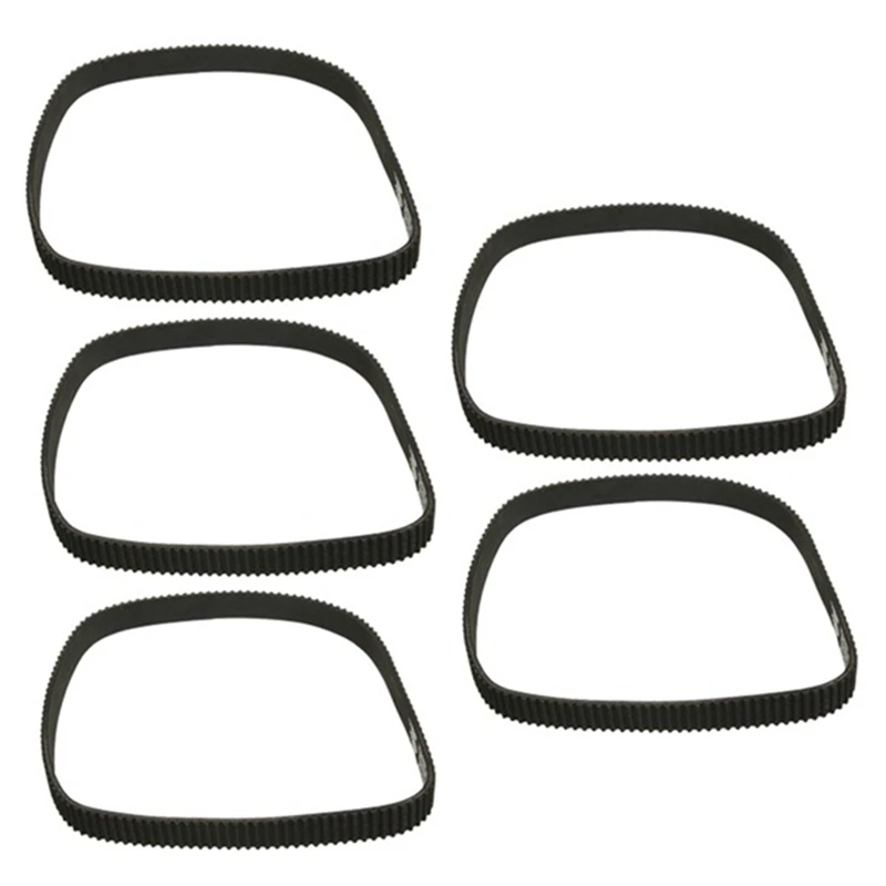 

5Pcs Replacement Spare Parts 3M-420-12 Black Rubber Drive Belt Round Belt Cord Loop Electric Bicycle Electric Bike Scooter DIY