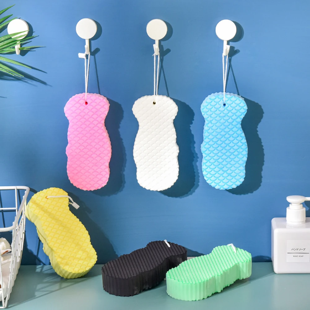 

Bath Sponge Dead Skin Remover Massager Soft Bath Body Shower Sponge Exfoliating Cleaning Shower Brush Adults Kids Body Cleaning