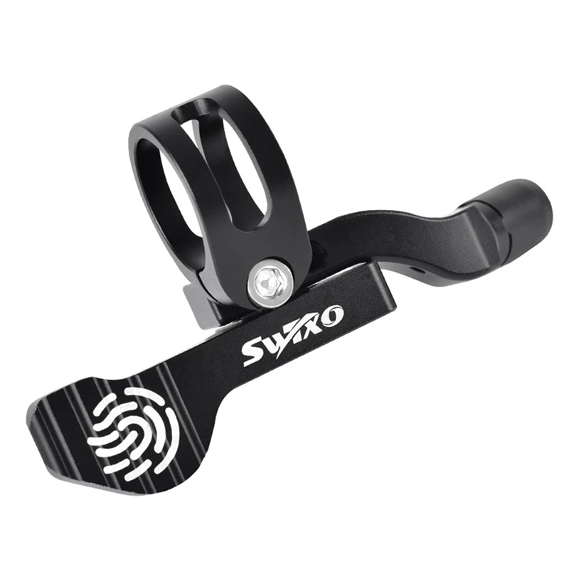 

SWTXO MTB Bike Dropper Seatpost Remote Lever Adjustable Telescopic Controller for 22.2Mm Handlebar Clamp