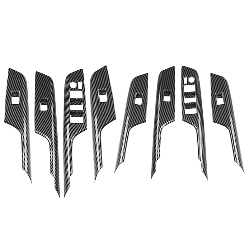 

Car Window Glass Lift Panel Glass Window Lift Switch Decorative Cover For Toyota Harrier 2020 Hand Drive