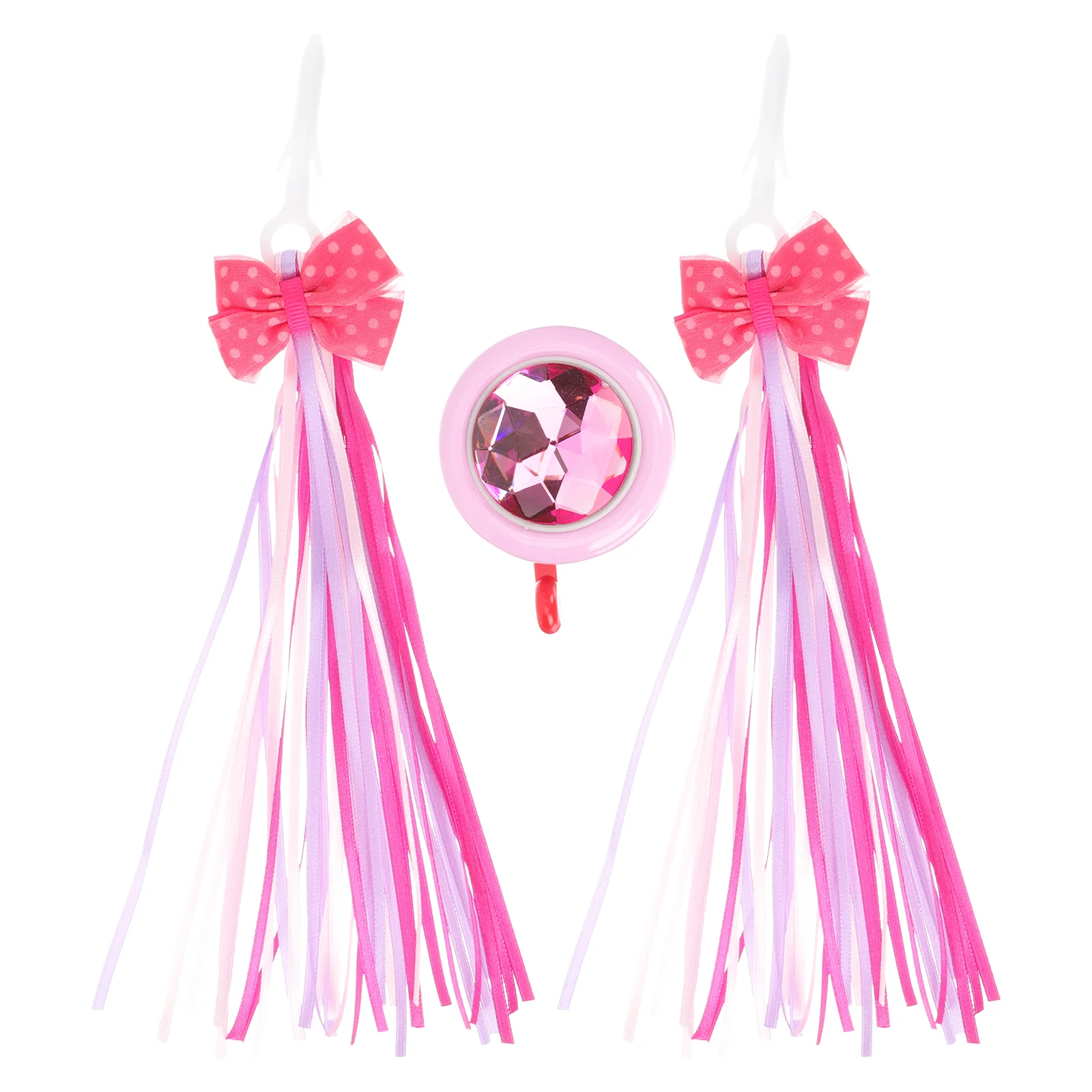 

Ribbon Bicycle Bell Streamer Kit Bike Handle Kids Scooters Children Accessories Streamers Girls