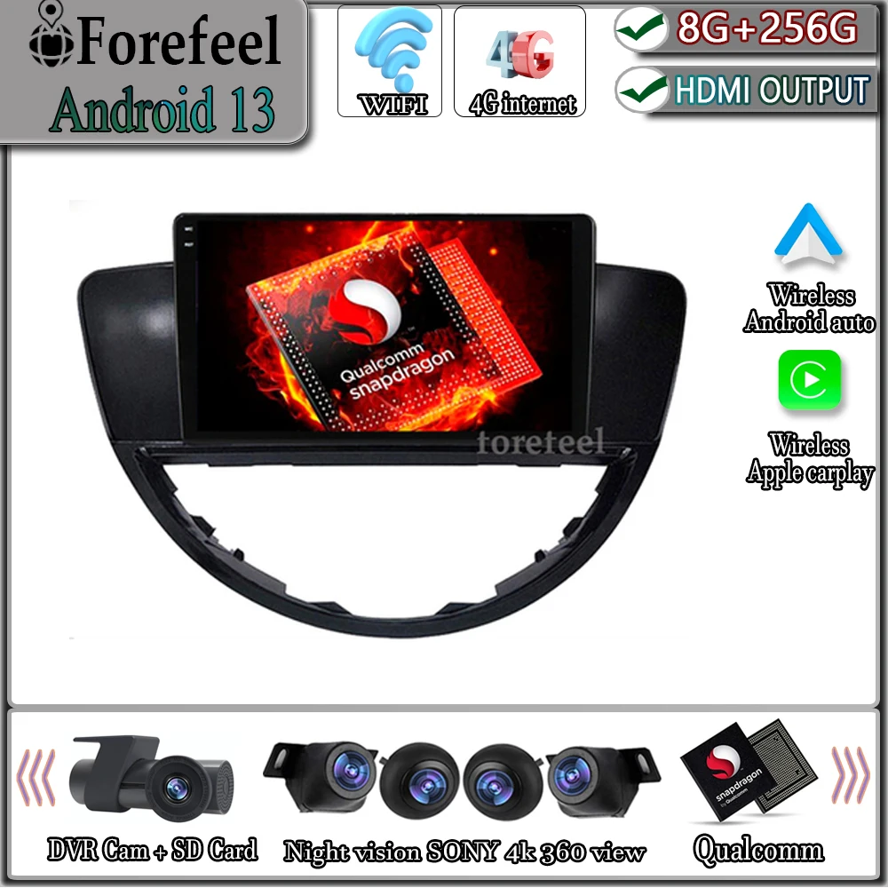 

Android 13 Qualcomm For Subaru Tribeca 2008-2011 2012 2013 2014 Navigation Multimedia Video Player DVR Car Autoradio Radio GPS