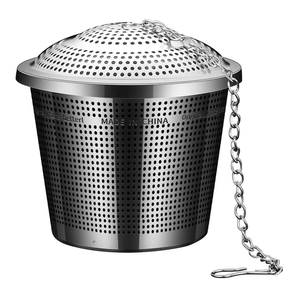 

Marinated Basket Soup Box Tea Mesh Strainer Filter Ball Stainless Steel Kettle Diffuser Spice Infuser Hot Pot 304 Seasoning