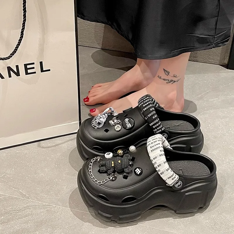 Женские летние тапочки без шнуровки