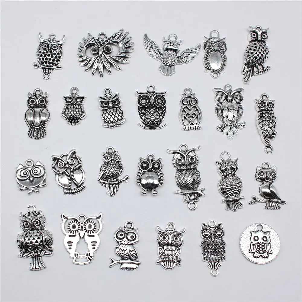 

10 шт., подвески в виде совы