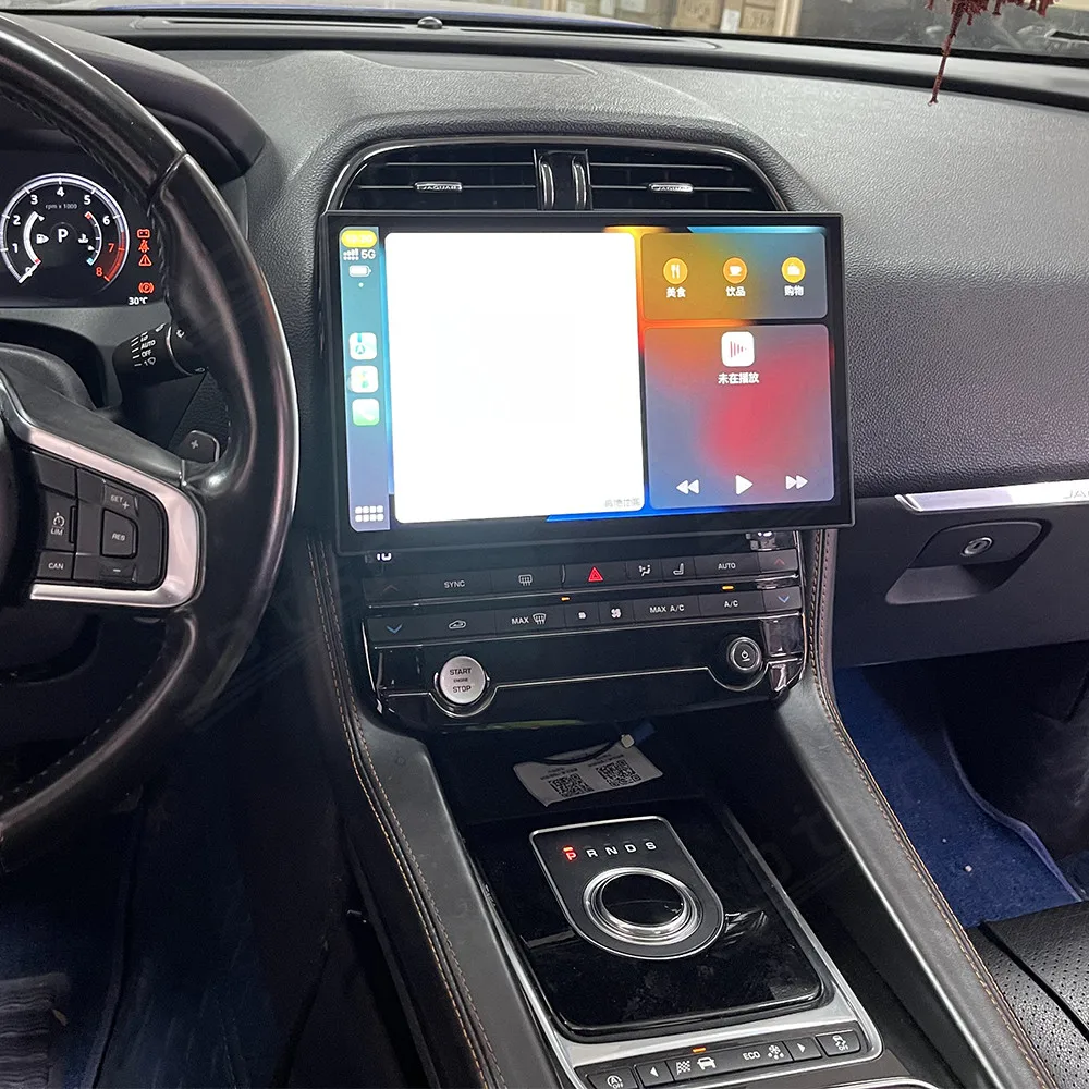 

13,3 ''Android 12,0 для Jaguar XE F-pace 2016-2020 Автомобильный GPS-навигатор стерео головное устройство мультимедийный плеер радио магнитофон