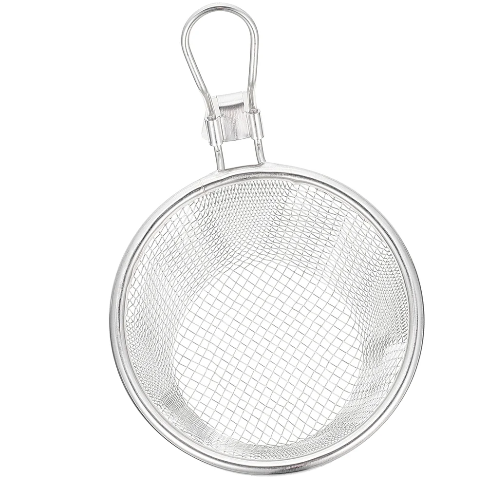 

Pasta Filter Strainer Reusable Strainer Basket Food Colander Household Filter Spoon for Vegetable French Chips Onion Rings