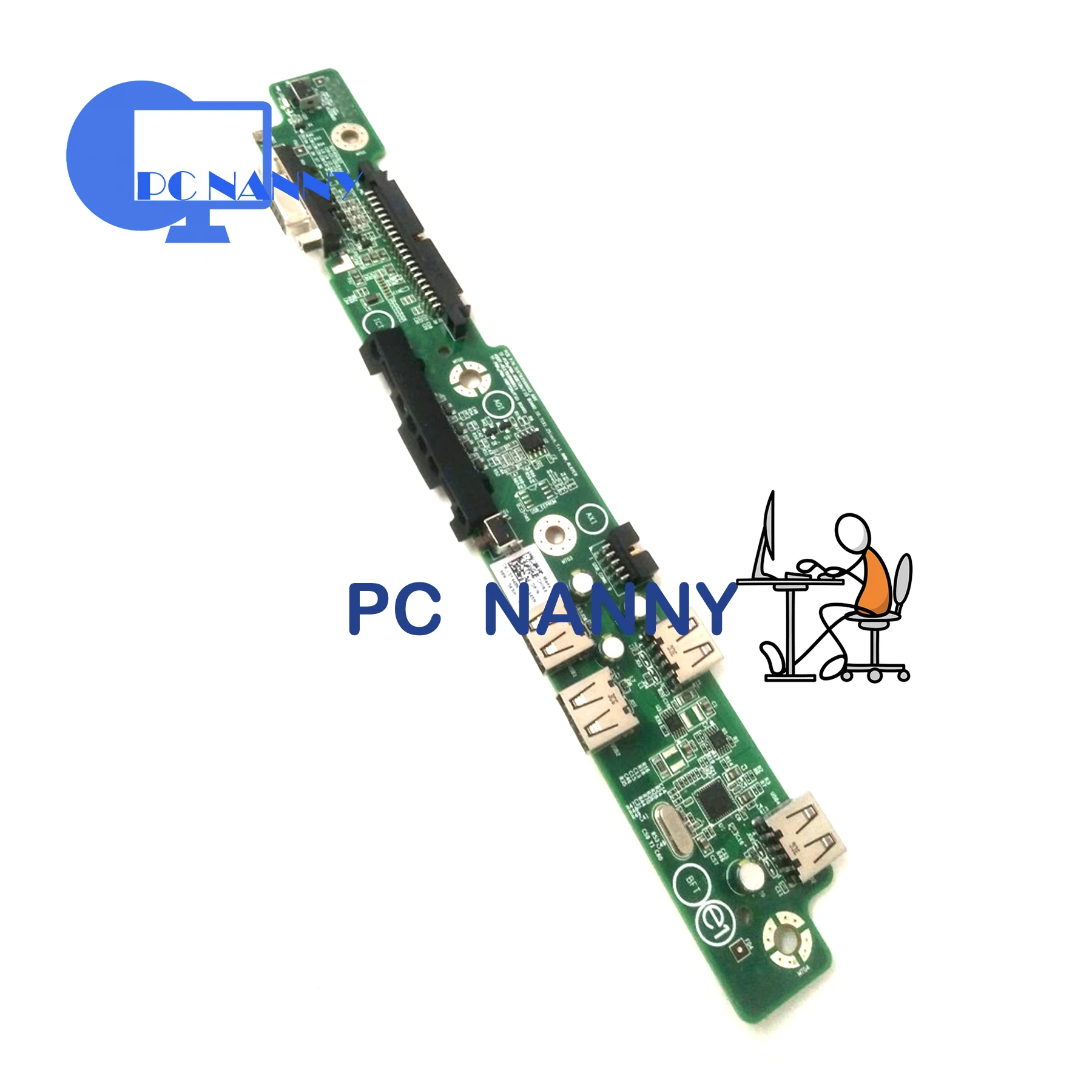 

Плата PCNANNY для разъема USB для DELL POWEREDGE R210, плата VGA 0Y443N Y443N