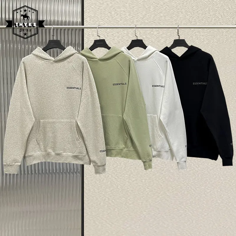 

Oversized New Women's Hoodie Reflective Printing Letters 1:1 Sweatshirts Fleece Hoodie Unisex High Street Hip Hop Tracksuit Men