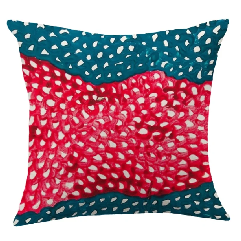 Yayoi Kusama художественная Подушка Чехол популярное искусство домашнее украшение