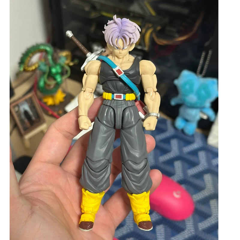 Фото В наличии: Коллекционная фигурка Tonsen Arttoys Dragon Ball Body 05a 05b Ssj Ssj2 Super Saiyan Torankusu, аниме-модель, игрушка, подарок №2