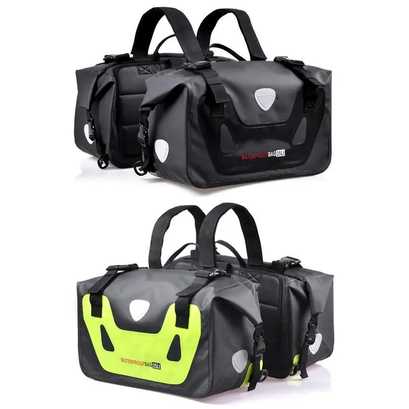 

Motorcycle Saddlebag Motorbike Tail Bag Multifunctional Waterproof Rear Rack Trunk Motorcycle Seat Bag Outdoor Travel Luggage