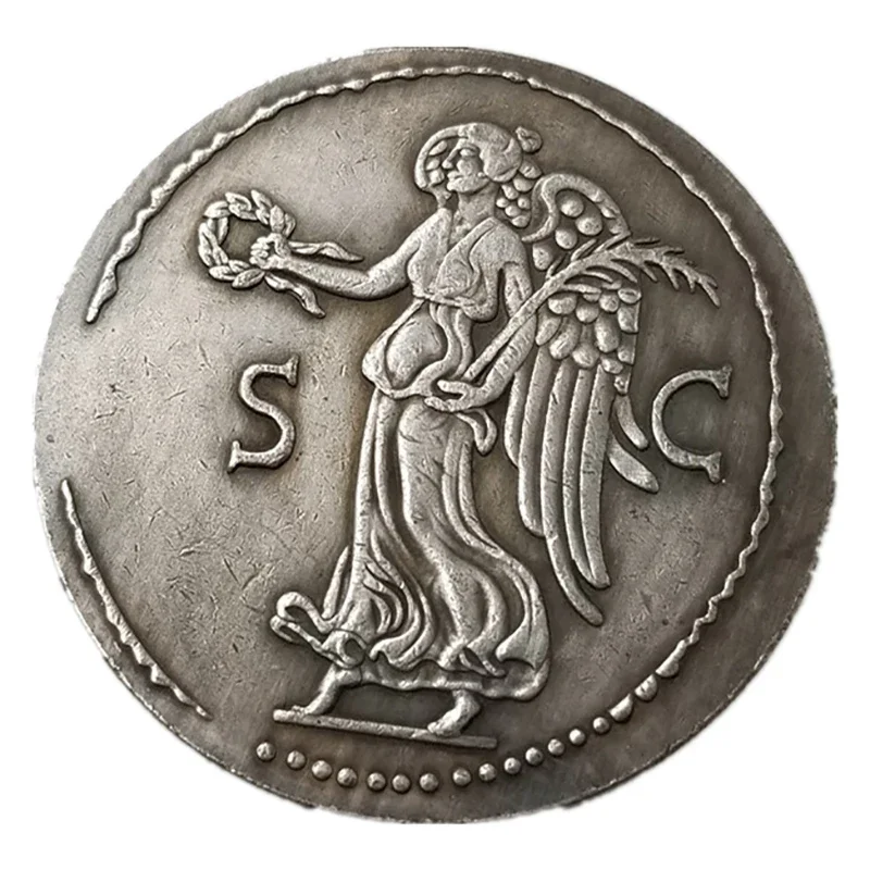 

Памятные монеты в виде старинной женщины Ангела, копия медали, коллекционные металлические предметы, коллекционный подарок, красивый, 1 шт.