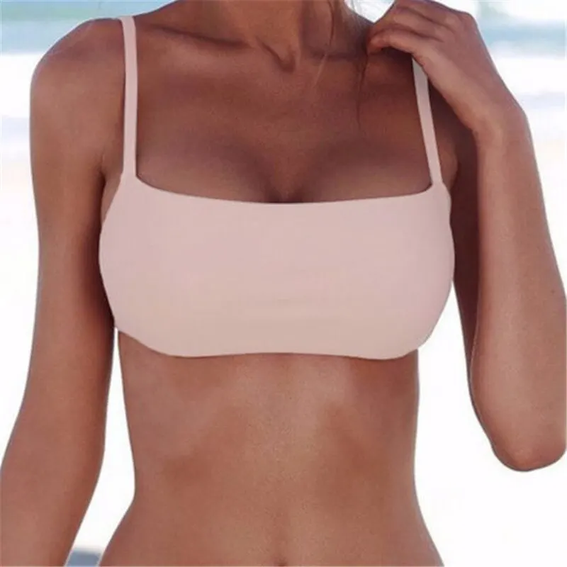 

Bathing Suits Swimming Suit Monokini Sexy Women Bikinis Top Separate Female Swimsuit Push Up Bikini 2022 Solid Beachwear Women