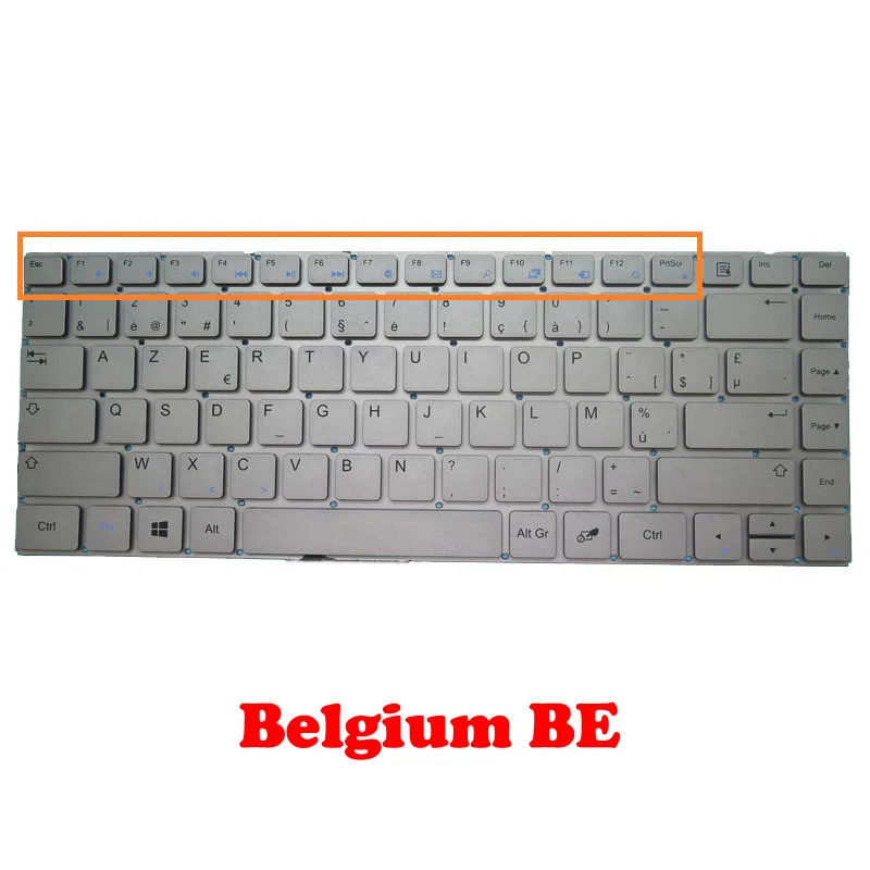 SW IT BE США Клавиатура для ноутбука Teclast F6 PRO Plus PRIDE-K3058 MB 2903003 YXT-NB93-79 PRIDE-K2605 МБ 2903009