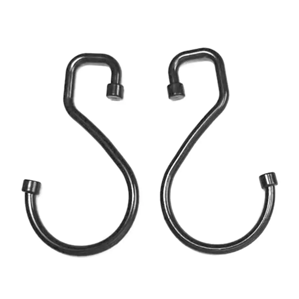 

S Shape Wall Holder Rustproof Shower Curtain Rings Kitchen Utensils Shower Curtain Hooks Clothing Towels Shower Hooks