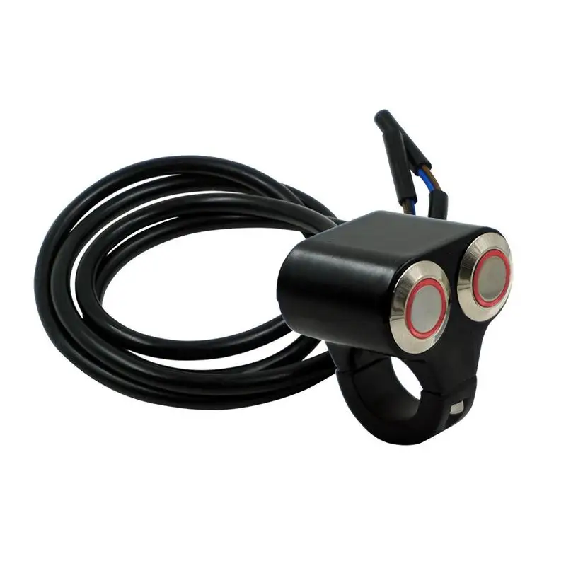 

Handlebar Switch Waterproof Momentary Switch For Handlebar Cycling Supplies ATV Switch Button For Scooters Trucks Motorcycles