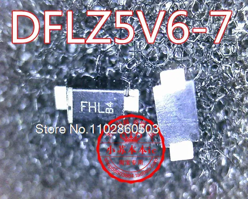 

10 шт./партия DFLZ5V6-7 DFLZ5V6 SOD-123 :FHL 1
