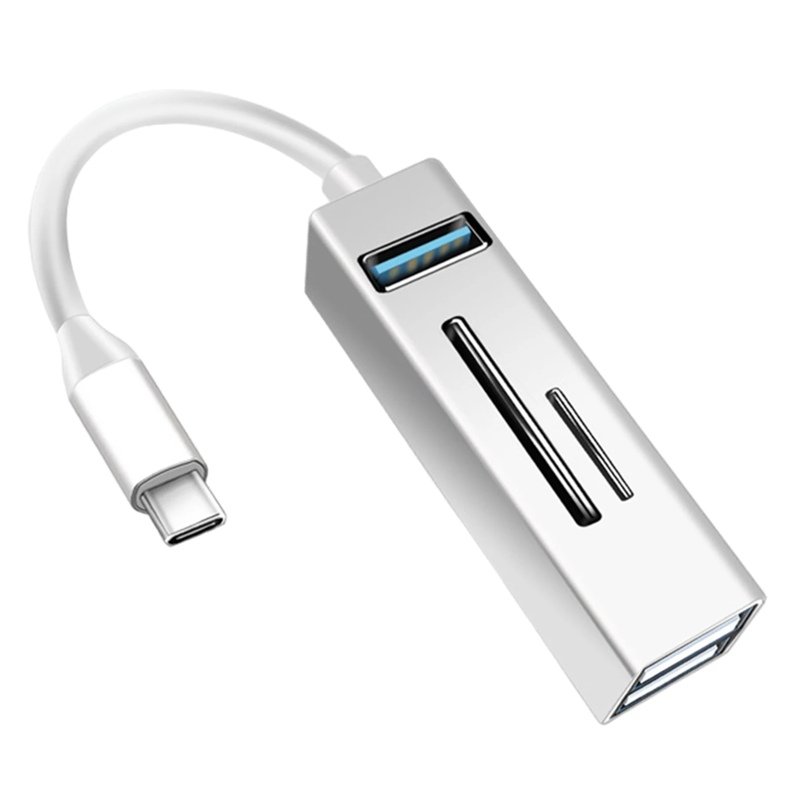 

USB 3,0 Hub USB 3,0 удлинитель 3 порта s Адаптер для передачи данных с портом USB 3.0 и 2 портами USB 2.0 порт s Type-C Hub для ПК ноутбуков и