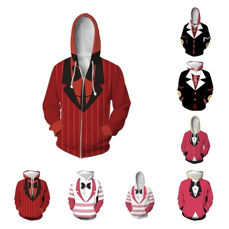 Толстовка с капюшоном в стиле аниме костюм для косплея подарок на день гостиницы