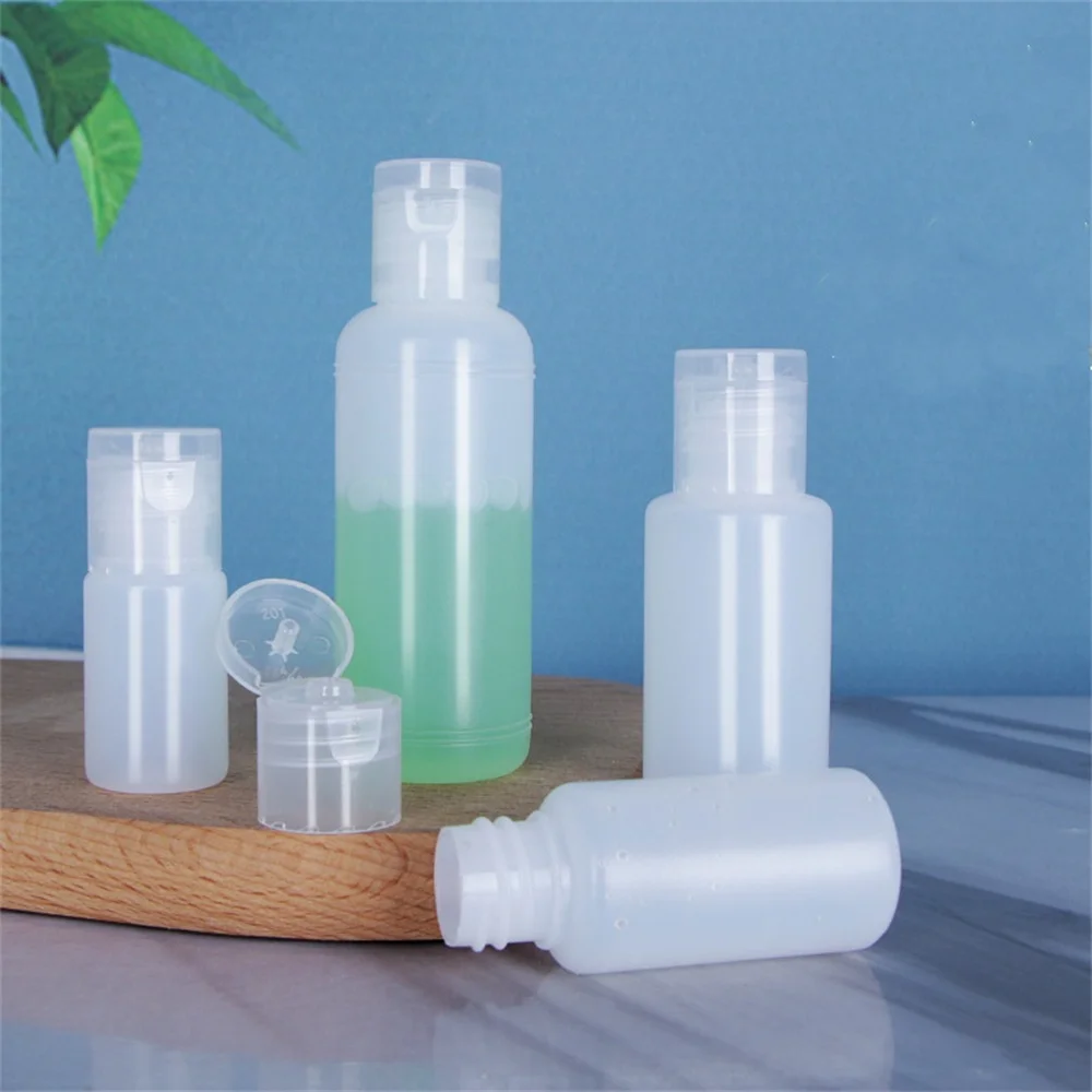 Экструдированные пластиковые бутылки 10/20/30/50/мл полиэтиленовые Полупрозрачные