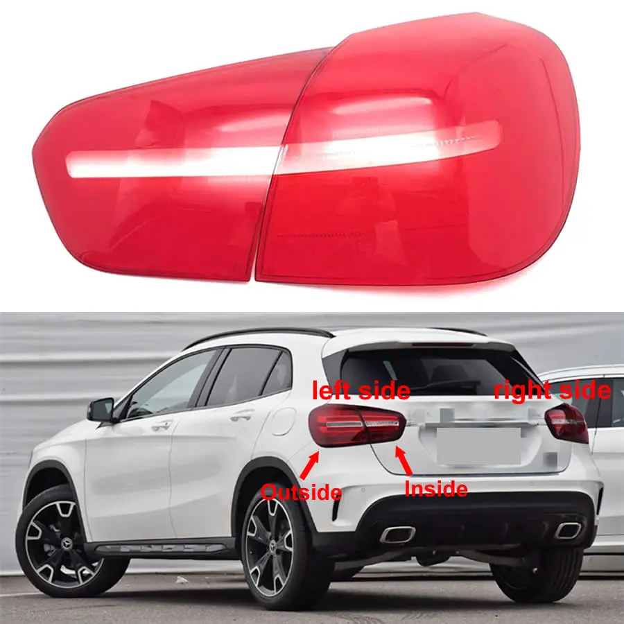 

Задний фонарь для Benz GLA 2018 2019 2020, задний фонарь, задний фонарь, крышка, сигнал поворота, стоп-сигнал, фотомаска, заменить оригинал