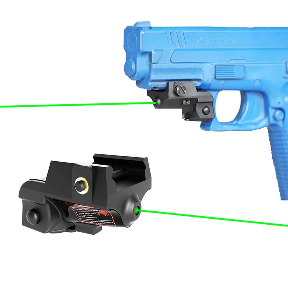 

Tactical Green Blue Laser Sight Hunting Optical Sight Rechargeable Weapon Gun Pistol Optics Scope with Accessory Rail