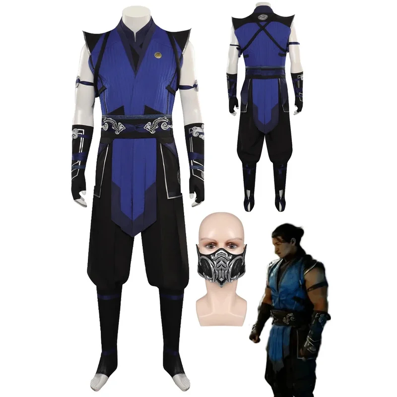 Костюм для косплея Sub Zero в стиле аниме монтальный Комбат