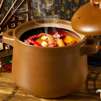 Good quality Chinese traditional casserole Special stew pot for open fire gas stove Soup casserole Stew pot cookware hot pot
