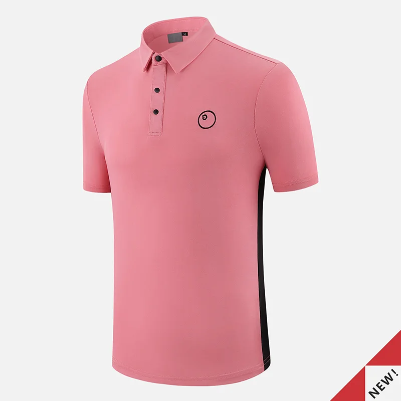 G Golf Short-Sleeved T-shirt Men's Summer Comfortable Sports Polo Shirts Golf Clothing Men's Quick-Drying Jersey #2301