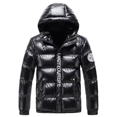 

2022New Winter Men's Jackets Fashion Men Cotton Down Warm Parkas Coats Casual Outdwear Thermal Hoodies Jackets Mens Clothing