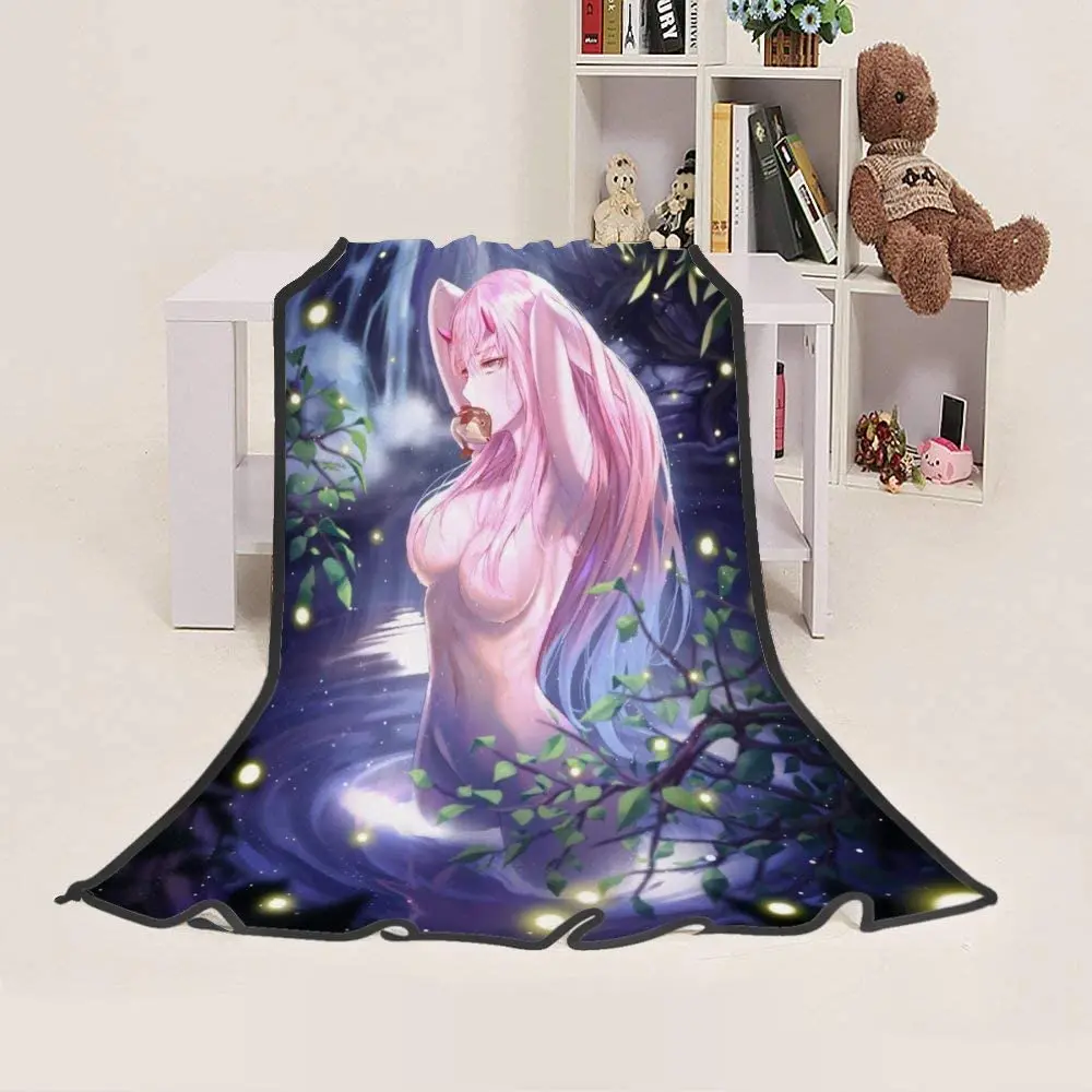 

Одеяло из кораллового флиса с 3D принтом, 60x80 дюймов