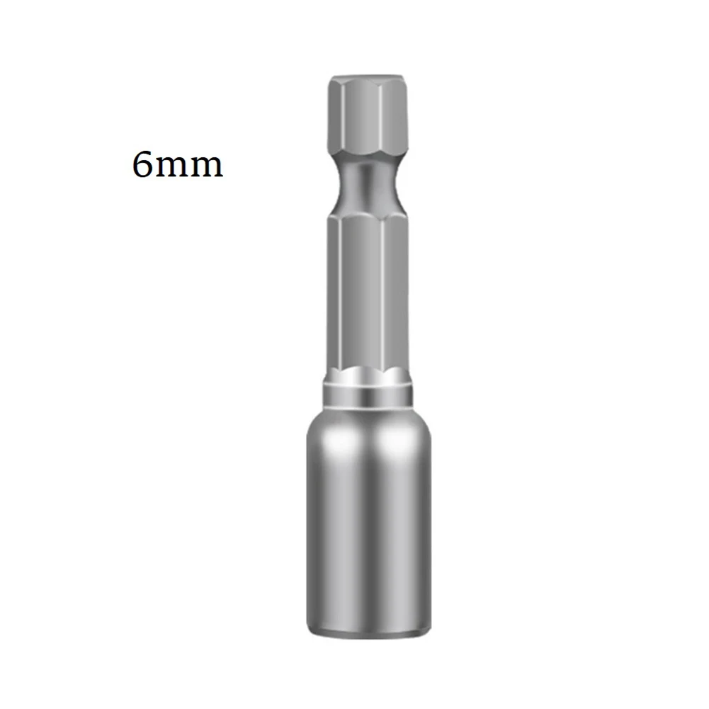 

Hand Tool Screwdriver Chrome Vanadium Steel Impact Socket Magnetic Nut 1/4\\\" Hex Shank Electric Drill Bit Socket Size 6-13mm