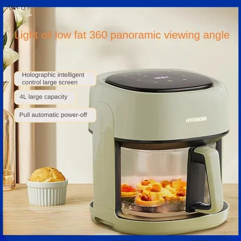 Бытовая интеллектуальная аэрофритюрница большой емкости. Функции как